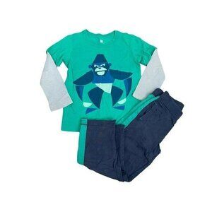 Tea Gorilla Long Sleeve Shirt With Pants